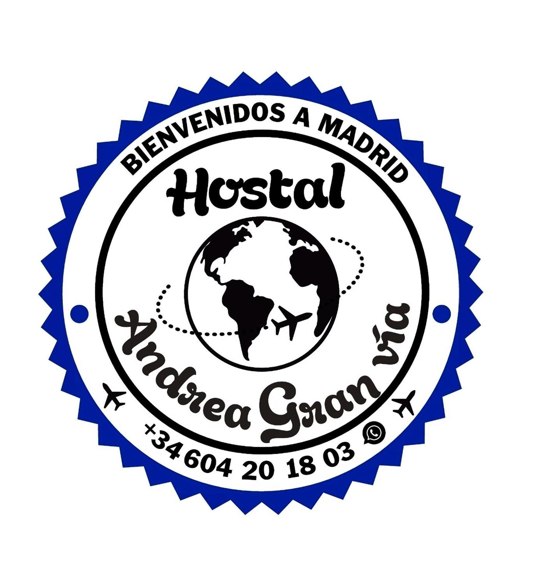 Hostal Andrea Granvia Madrid Ngoại thất bức ảnh
